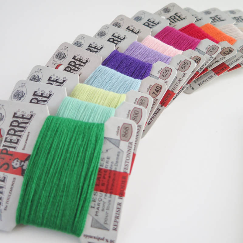 Laine St. Pierre Wool Thread Set - Modern Colors Floss - Snuggly Monkey
