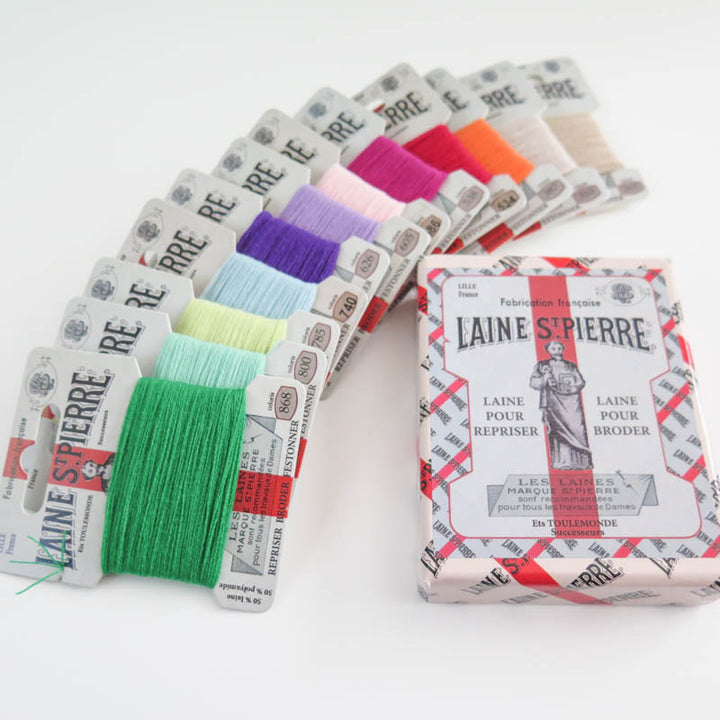 Laine St. Pierre Wool Thread Set - Modern Colors Floss - Snuggly Monkey