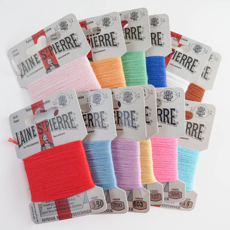 Laine St. Pierre Wool Thread Set - Spring Colors – Snuggly Monkey