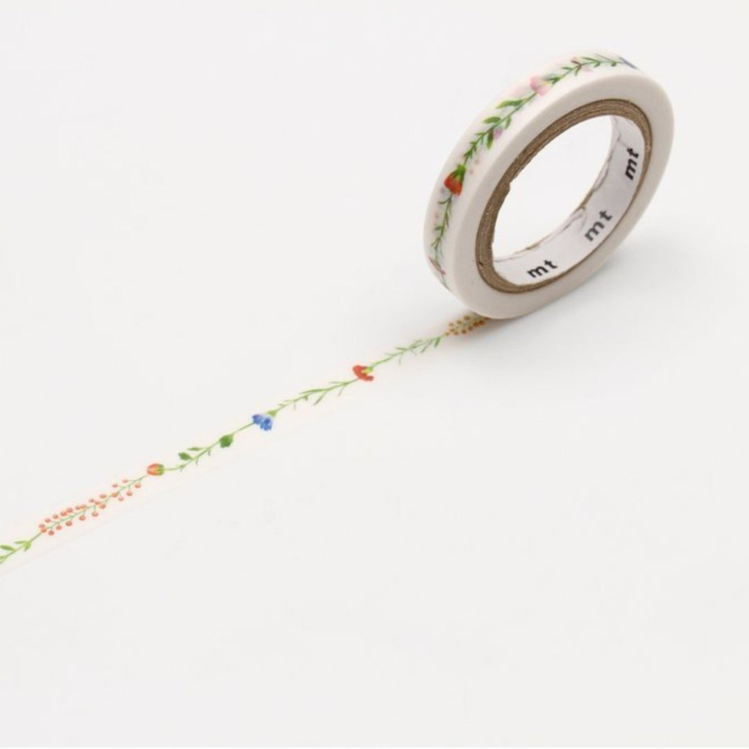 mt Washi Tape - Flower Line