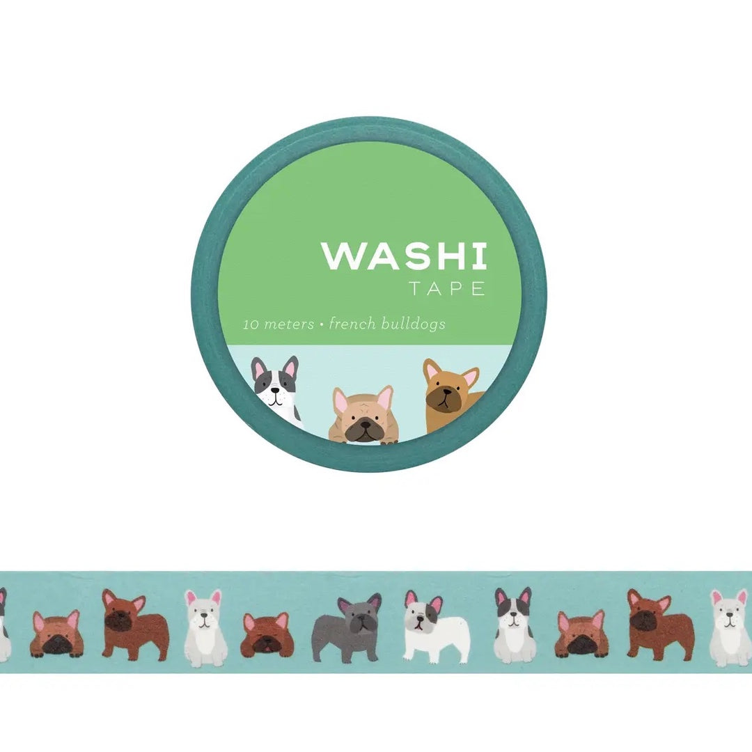 French Bulldogs Washi Tape