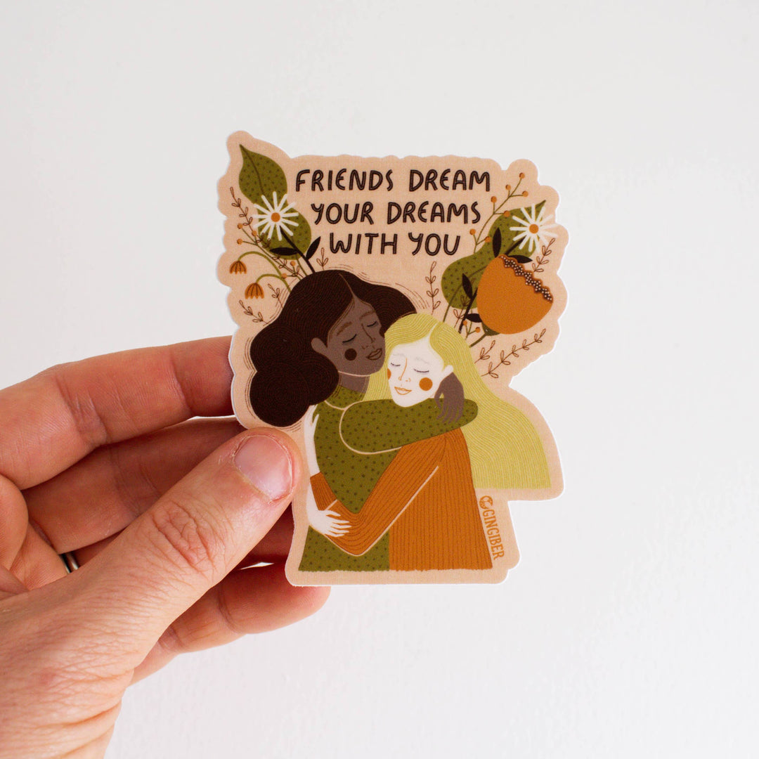 Friends Dream Vinyl Sticker