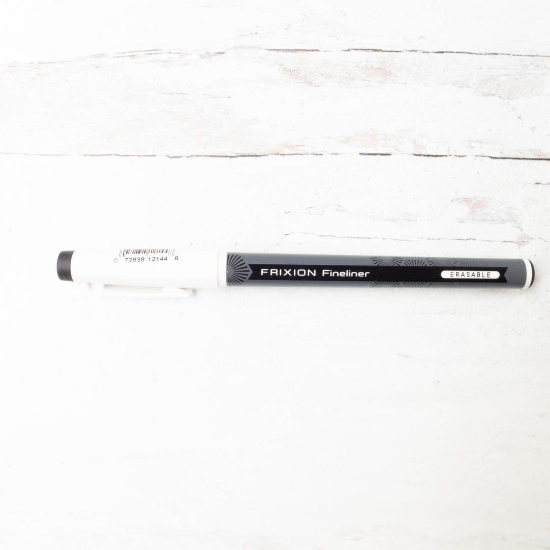 FriXion Erasable Fineliner - Black