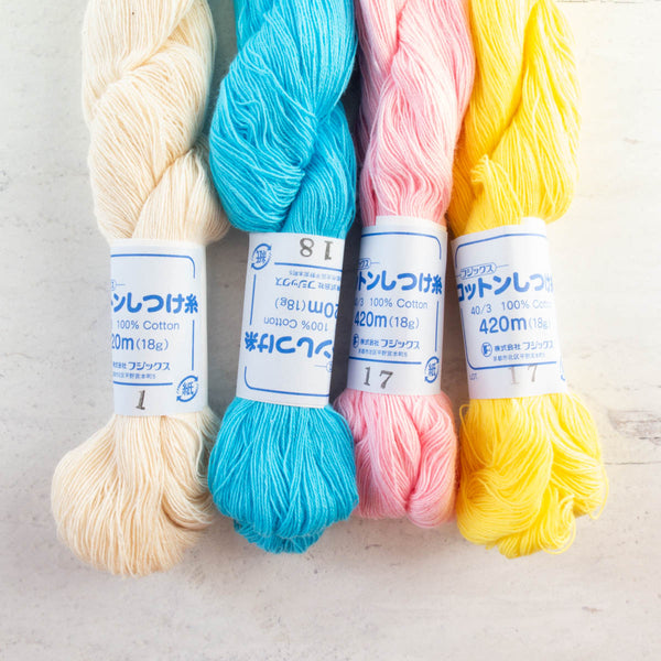 Japanese Cotton Basting Thread – Snuggly Monkey