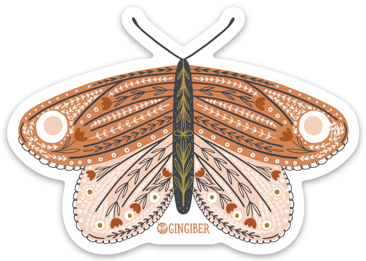 Butterfly Vinyl Sticker