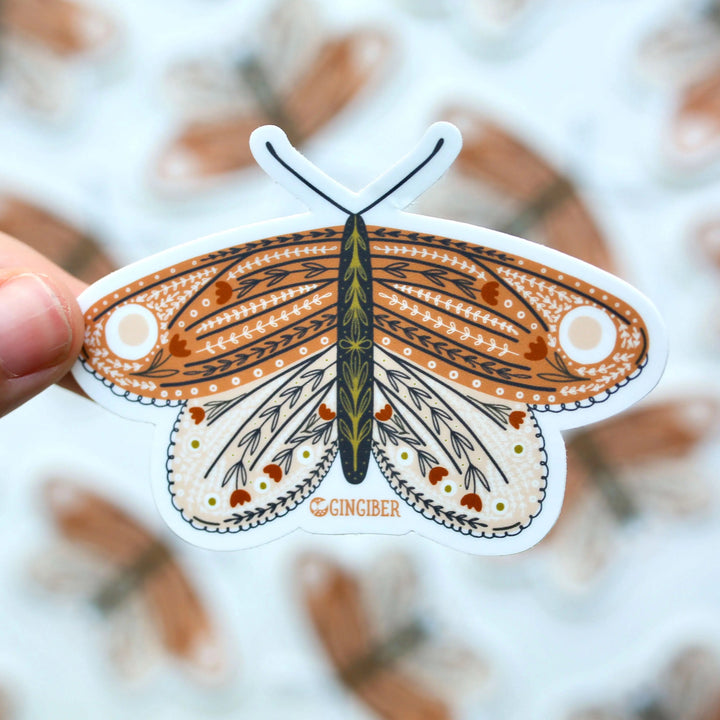 Butterfly Vinyl Sticker