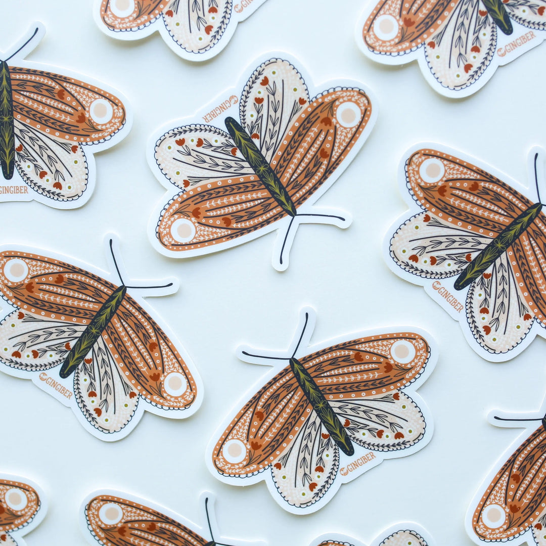 Butterfly Vinyl Sticker