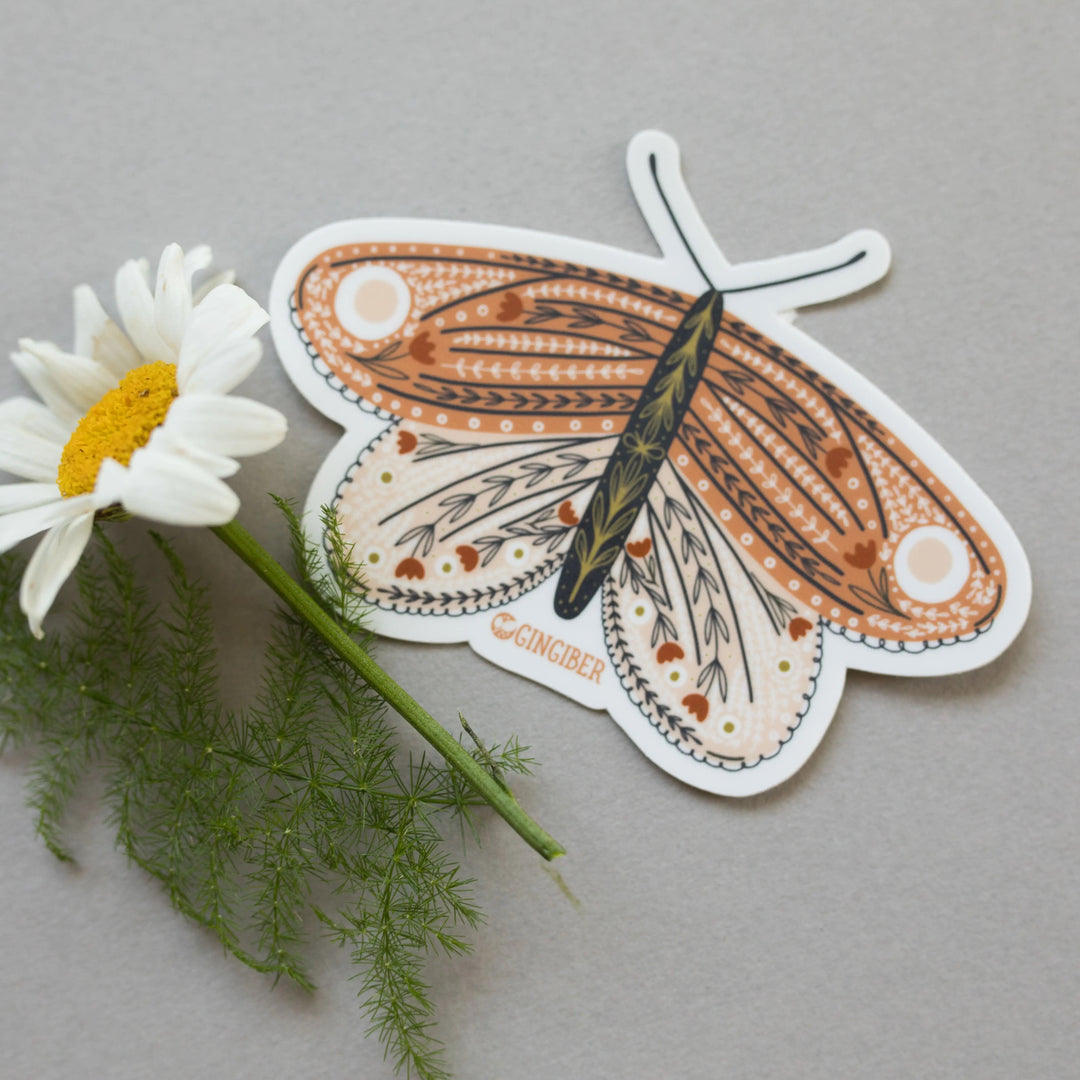 Butterfly Vinyl Sticker