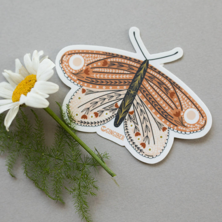 Butterfly Vinyl Sticker