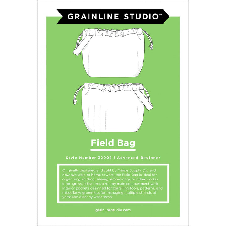 Grainline Studios Sewing Pattern - Field Bag