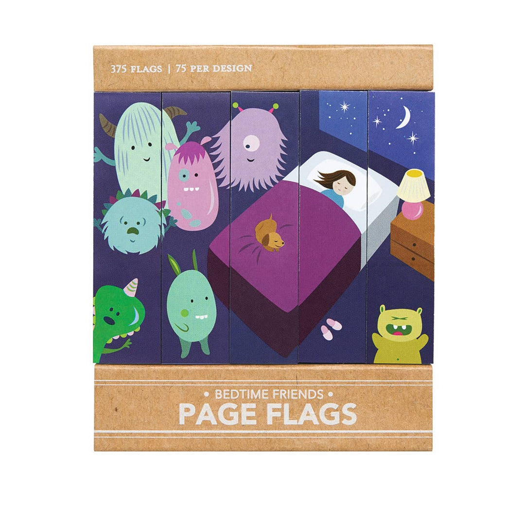 Bedtime Friends Page Flags