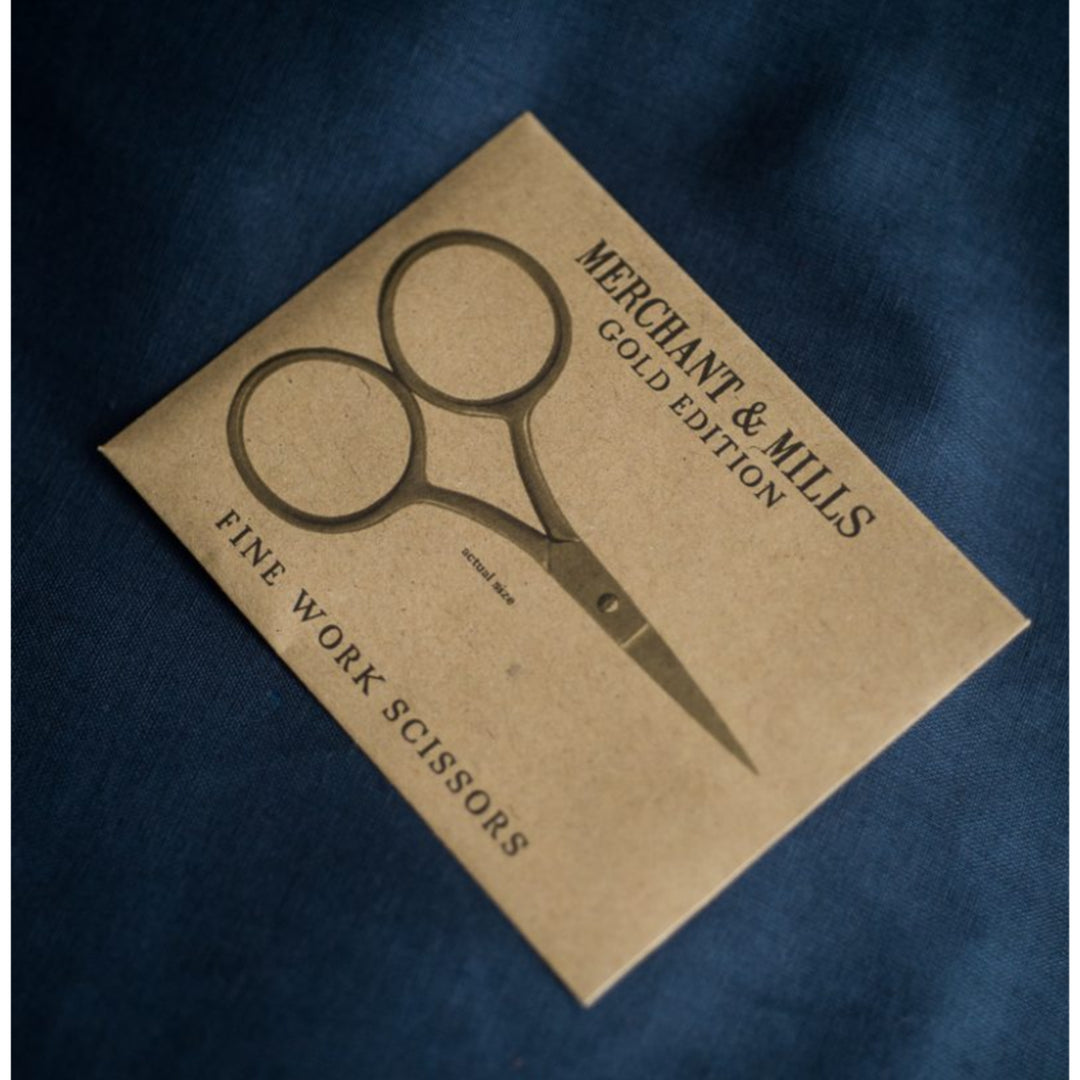 Merchant & Mills Fine Work Gold Scissors Scissors - Snuggly Monkey