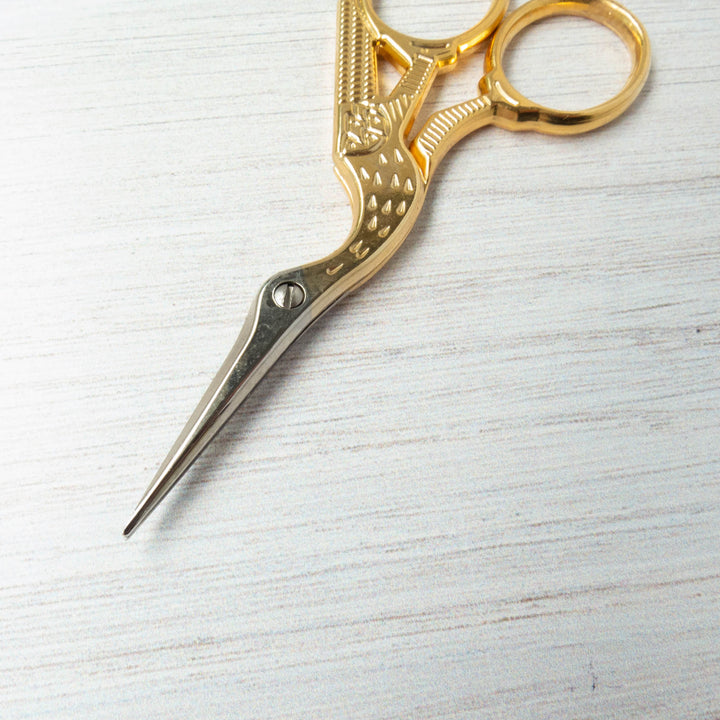 Gold Stork Scissors