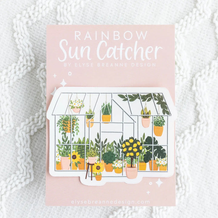 Greenhouse Suncatcher Window Sticker