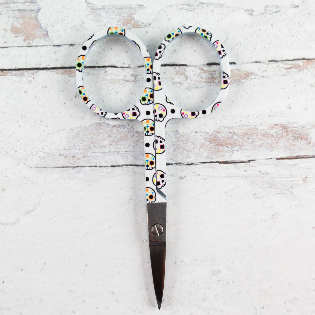 Halloween Embroidery Scissors - Sugar Skulls