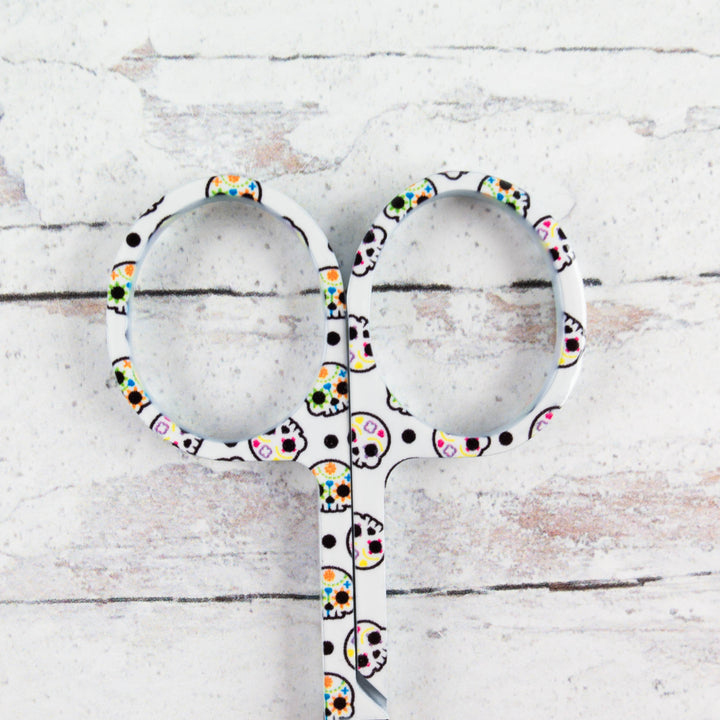 Halloween Embroidery Scissors - Sugar Skulls