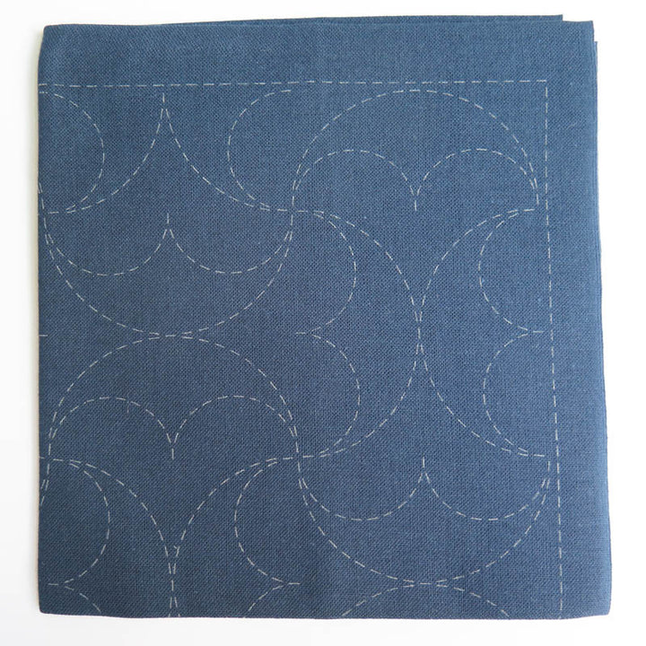 Sashiko Embroidery Kit - Hanmaru (No 2038) Sashiko - Snuggly Monkey