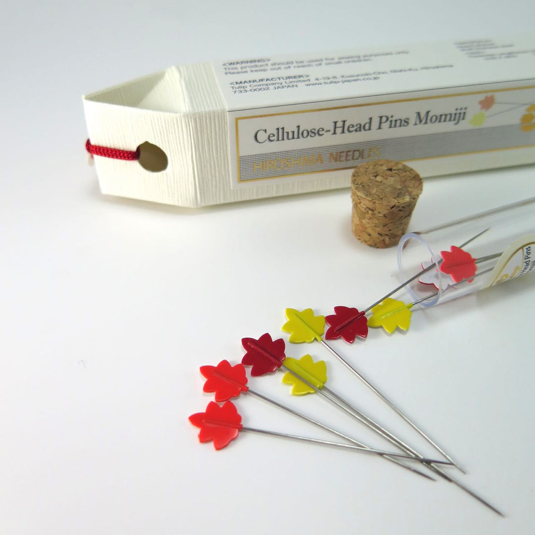 Tulip Hiroshima Flower Head Pins - Momiji Needles - Snuggly Monkey