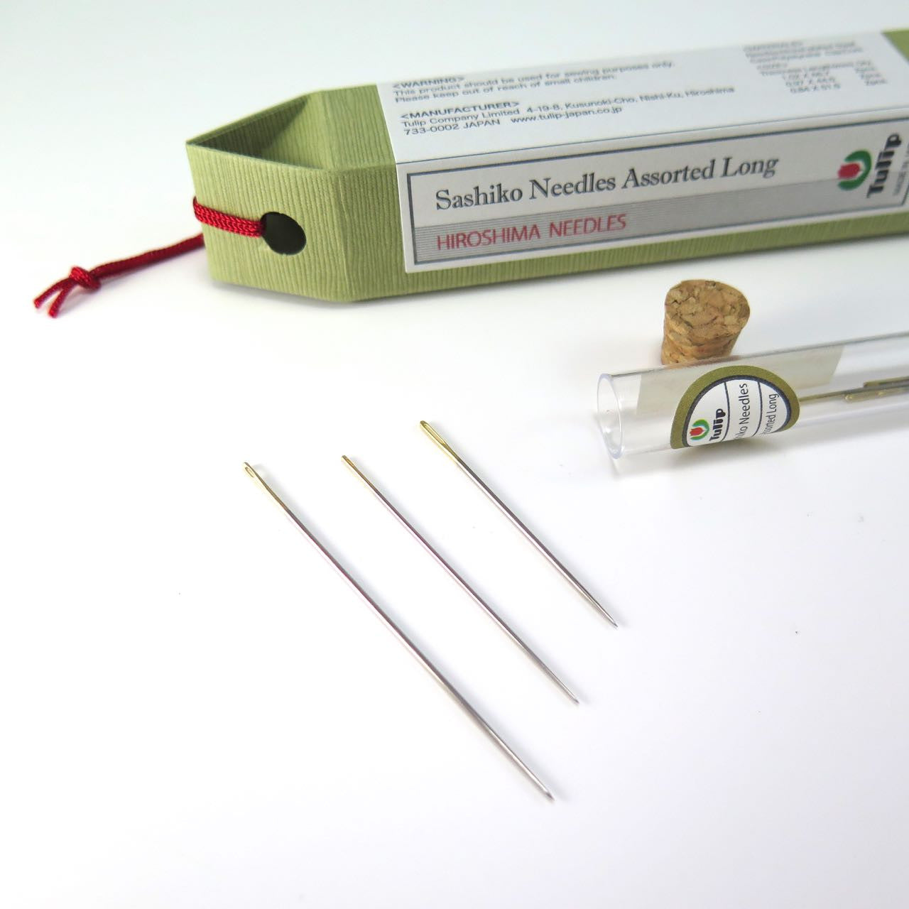 Tulip Hiroshima Sashiko Needles - Assorted LONG – Snuggly Monkey