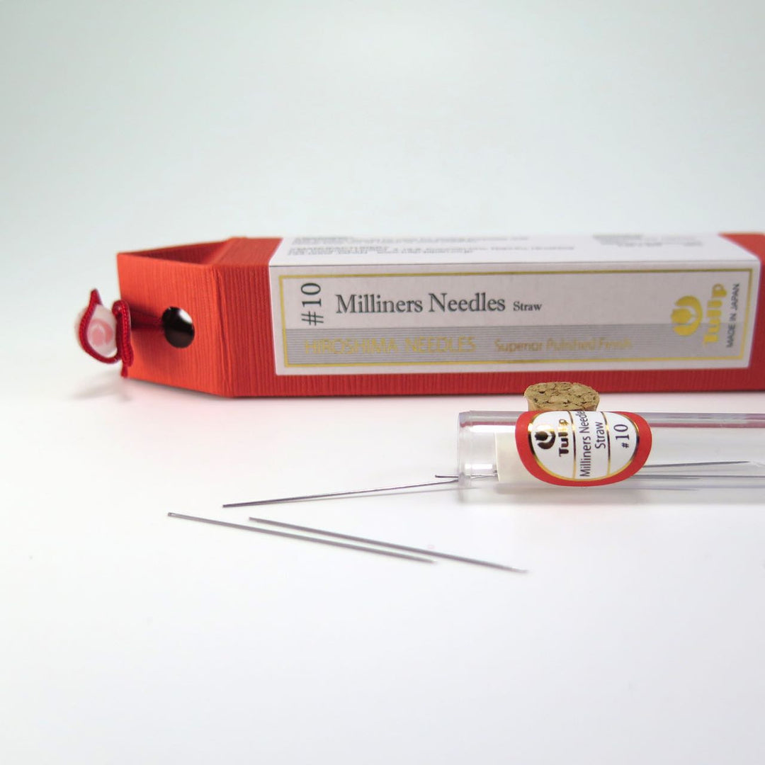 Tulip Hiroshima Milliners Needles #10 (Straw Needles) Needles - Snuggly Monkey