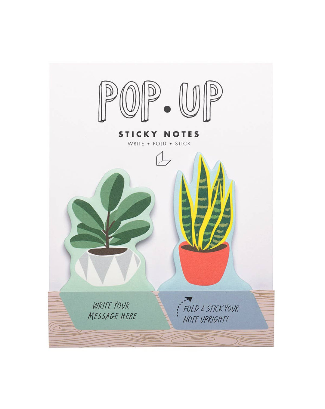 House Plants Pop Up Sticky Notes