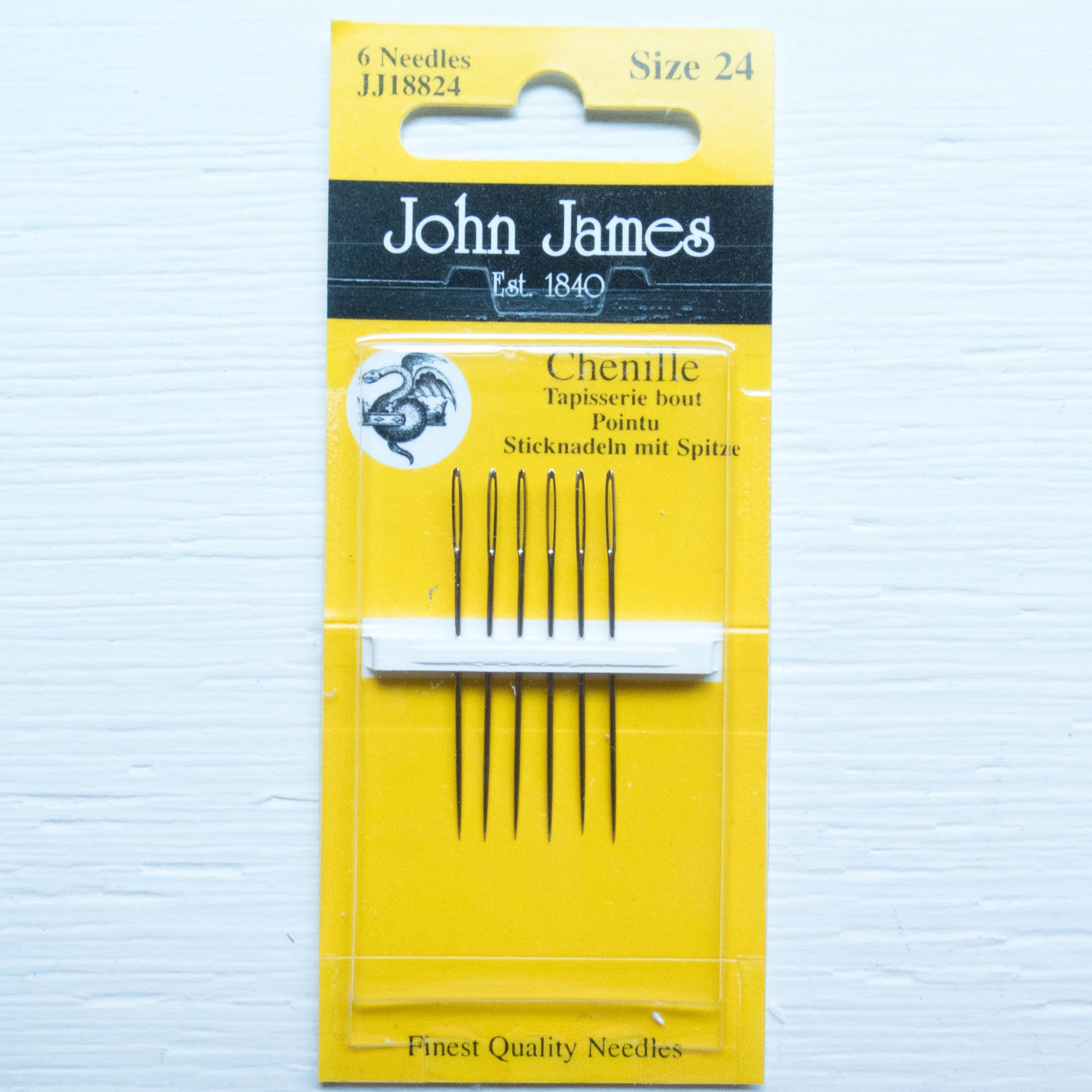 John James Chenille Needles - Size 24 – Snuggly Monkey
