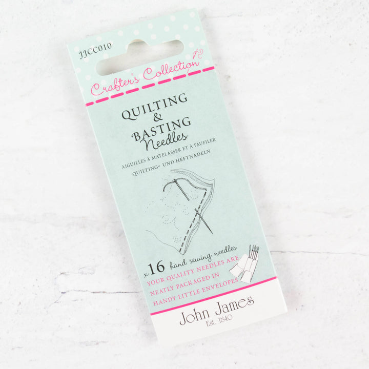 John James Crafters Collection Quilting & Basting Needles