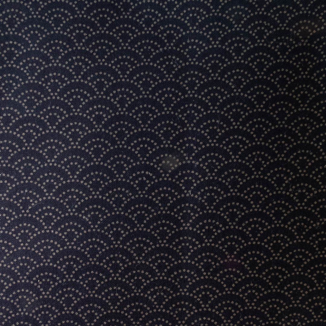 Sevenberry Kasuri : Waves Ink Blue (SK22D313)
