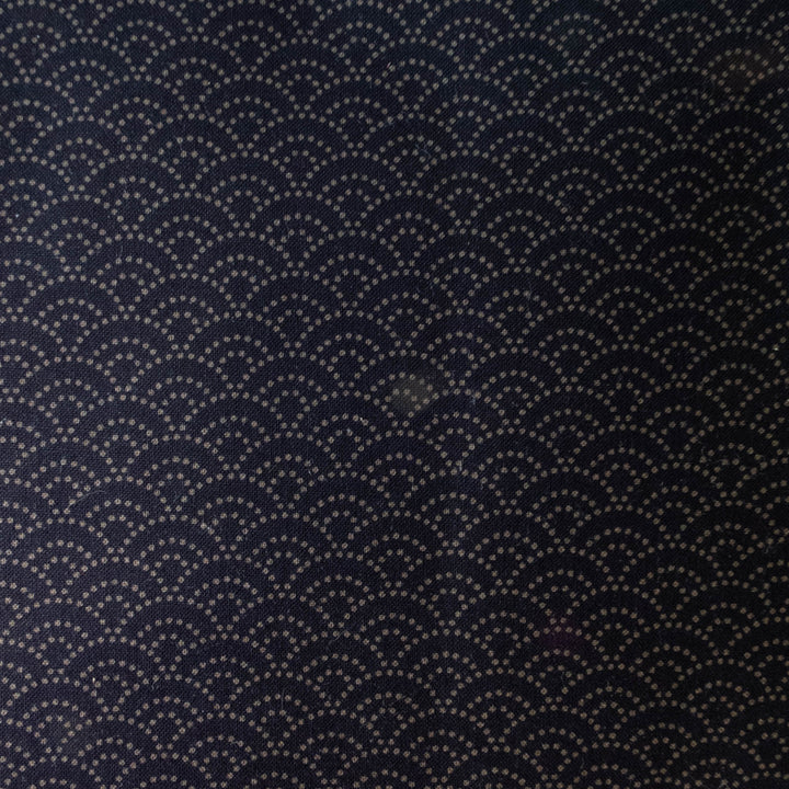 Sevenberry Kasuri : Waves Ink Blue (SK22D313)