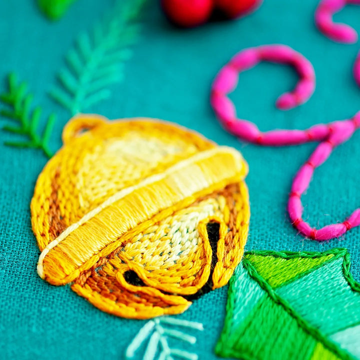 PDF PATTERN - Jingle All the Way Embroidery Pattern