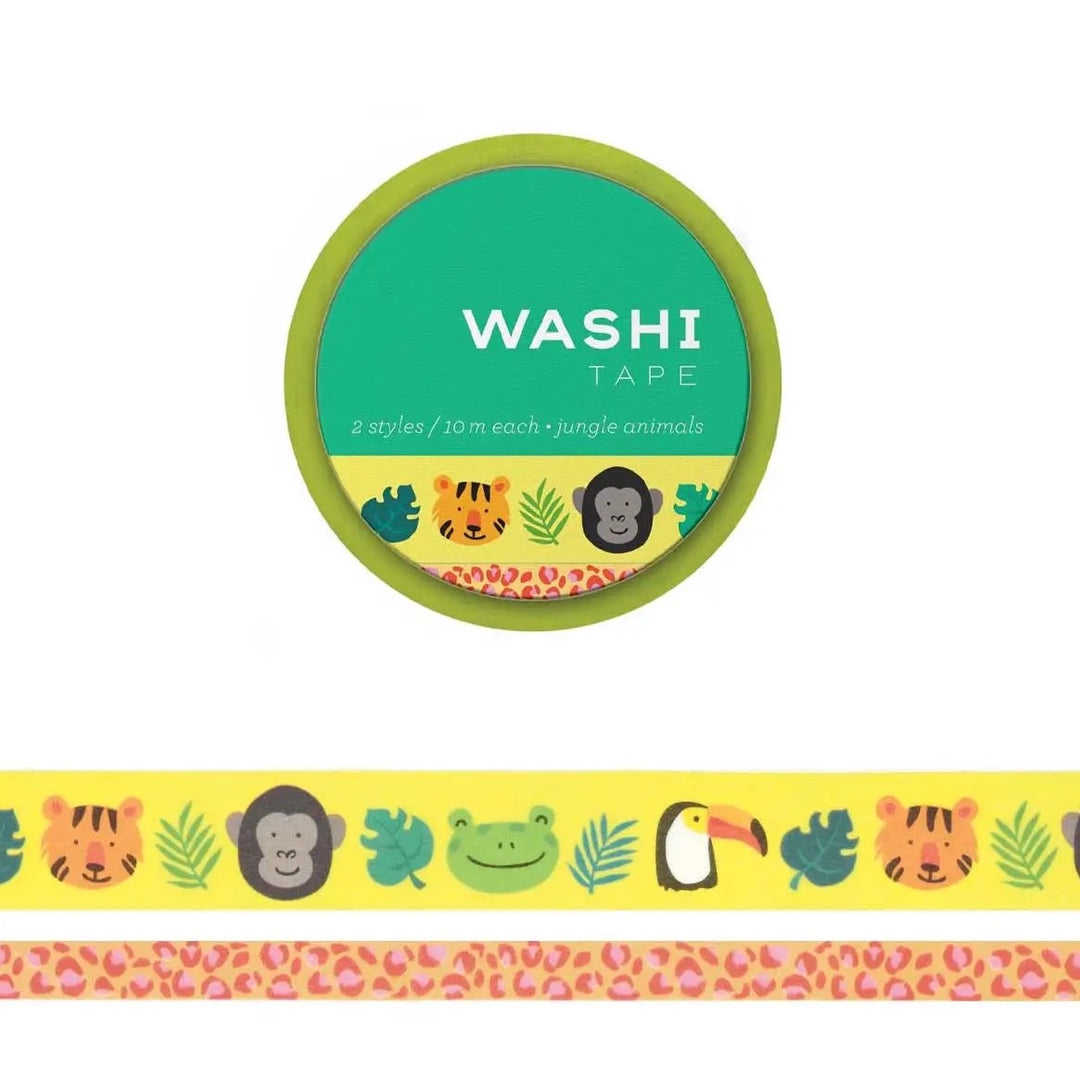 Jungle Animals Washi Tape (2 Pack)