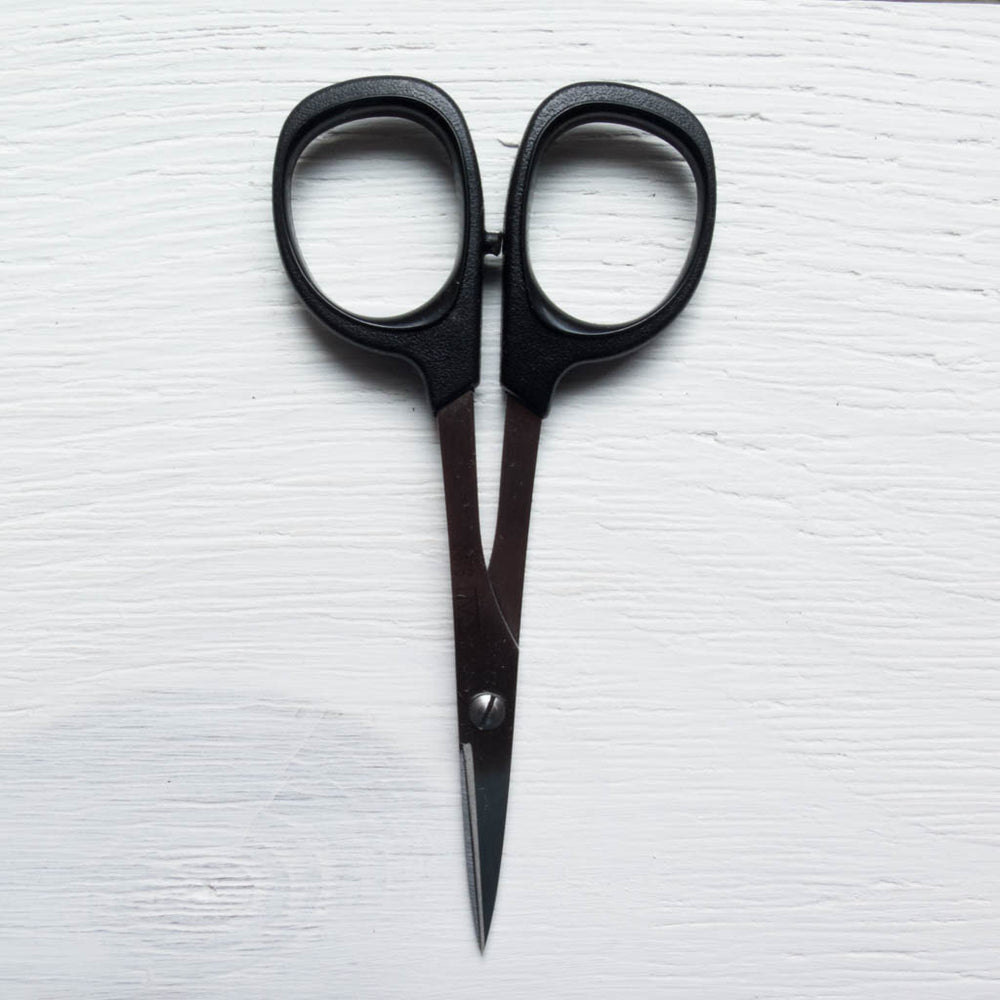 Cute Embroidery Scissors - Black Owl