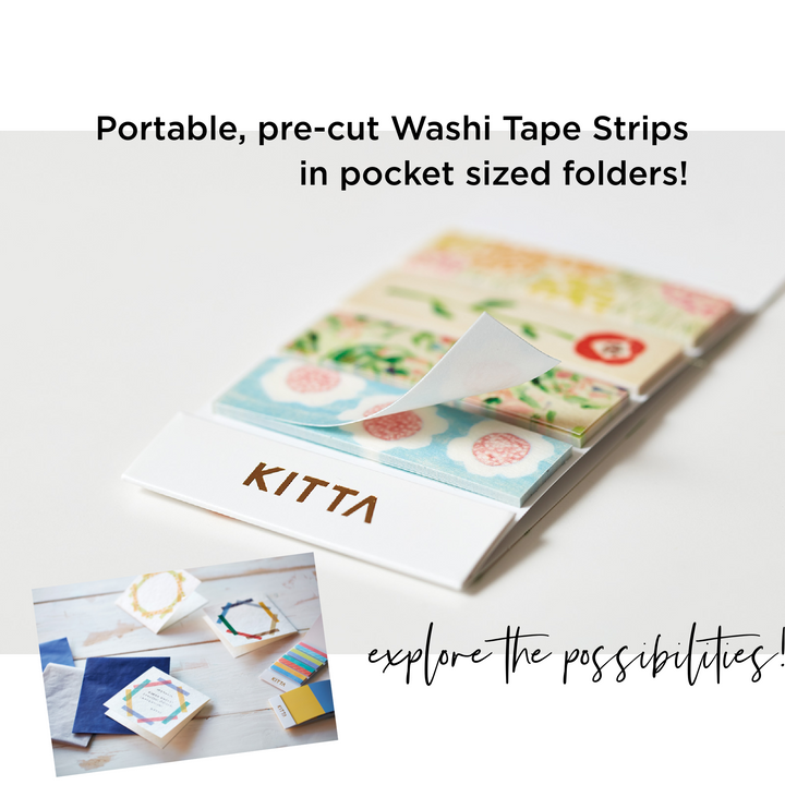 KITTA Washi Tape Tabs - Slim Chirorian
