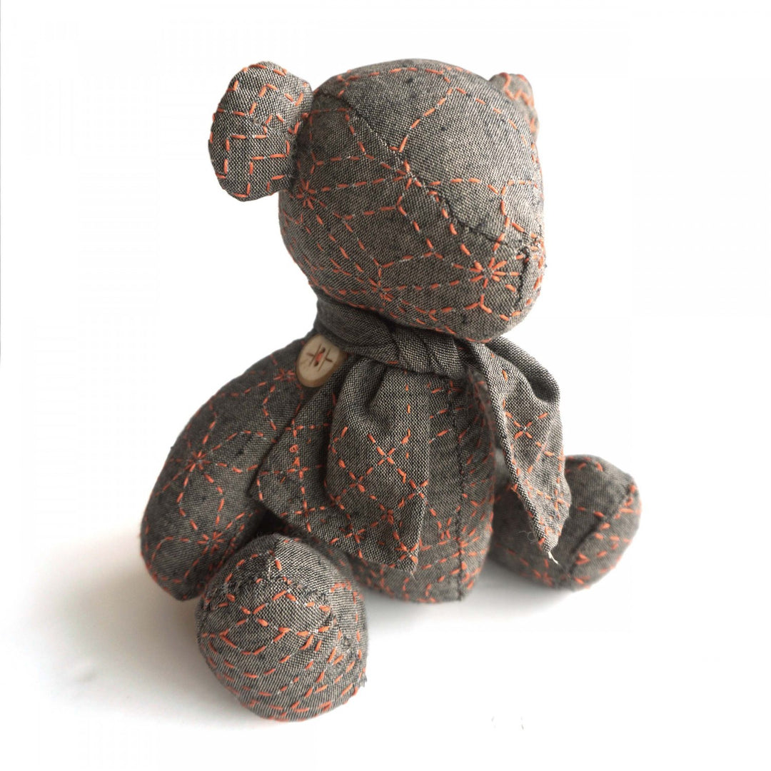 Little Sashiko Teddy Bear Sampler
