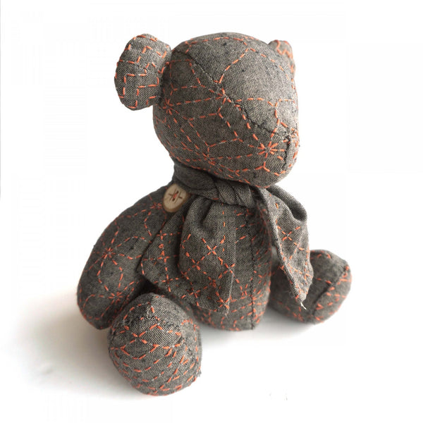 Little Sashiko Teddy Bear Sampler – Snuggly Monkey