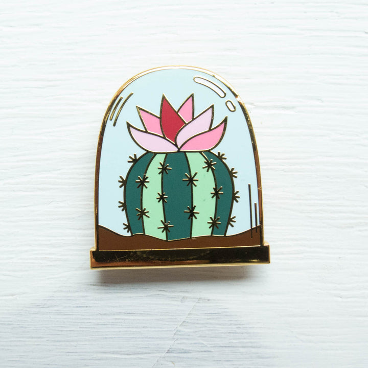 Succulent Enamel Needle Minder Needle Minder - Snuggly Monkey