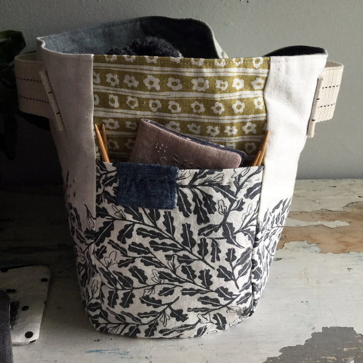 Side Handle Gusset Tote Sewing Pattern