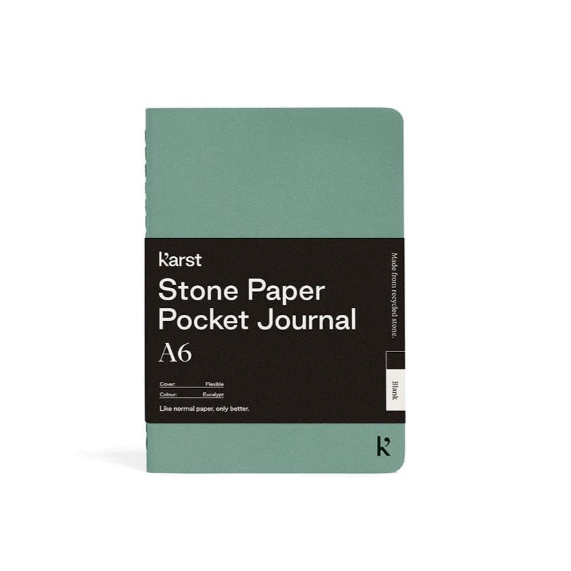 Karst Stone Paper Pocket Journal (A6)