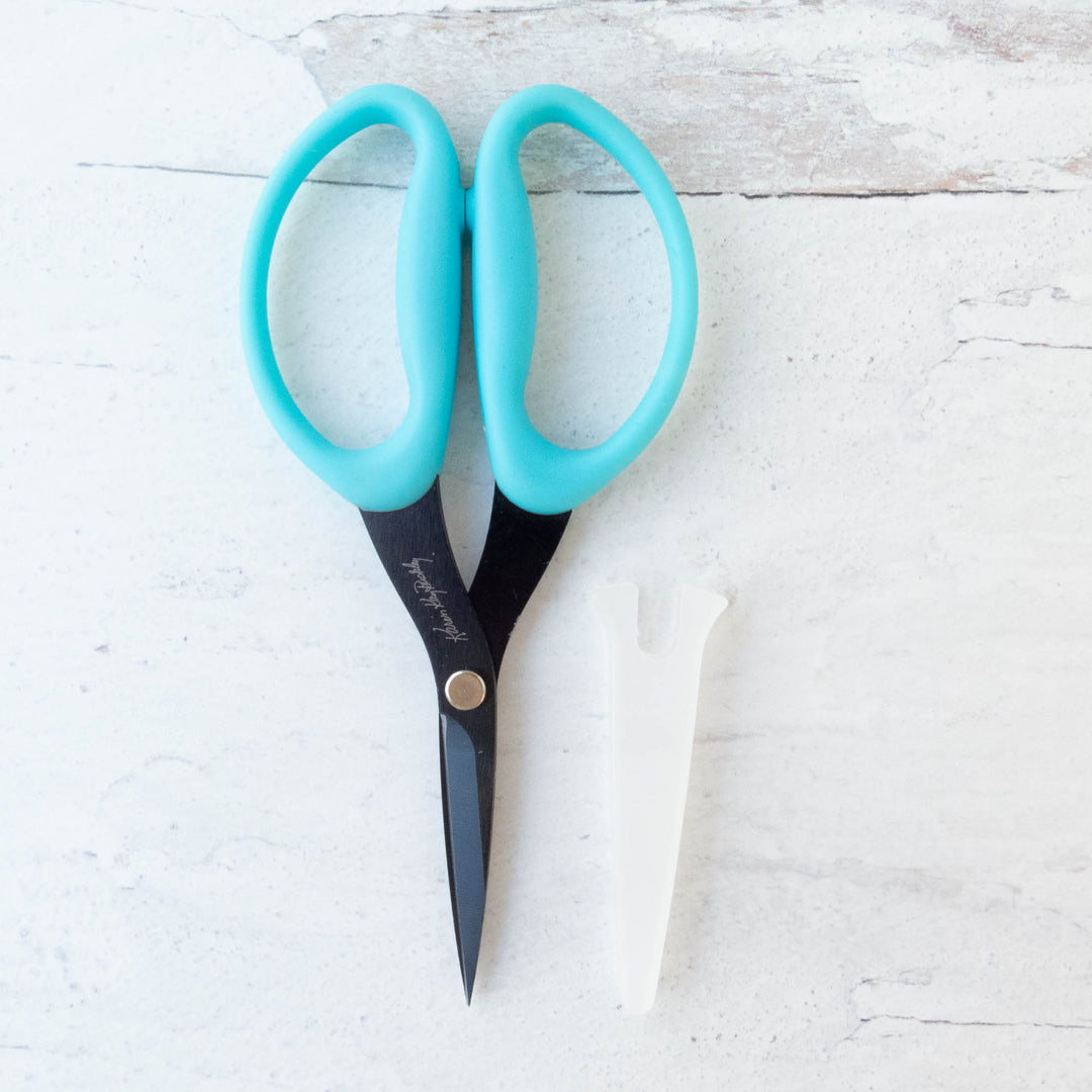 8 inch Teal Sewing Shears – Snuggly Monkey