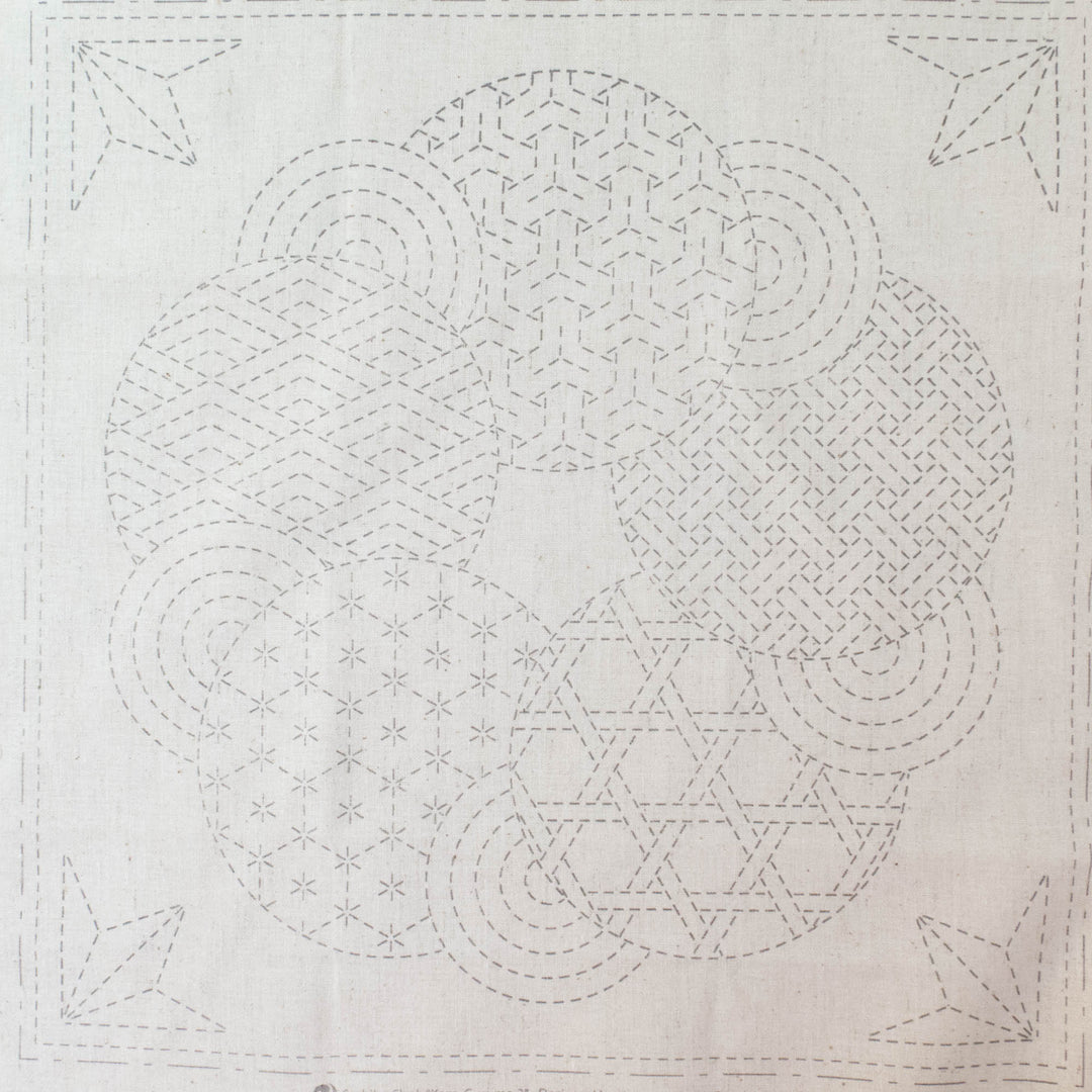 Kaza-Guruma 3 Sashiko Embroidery Sampler