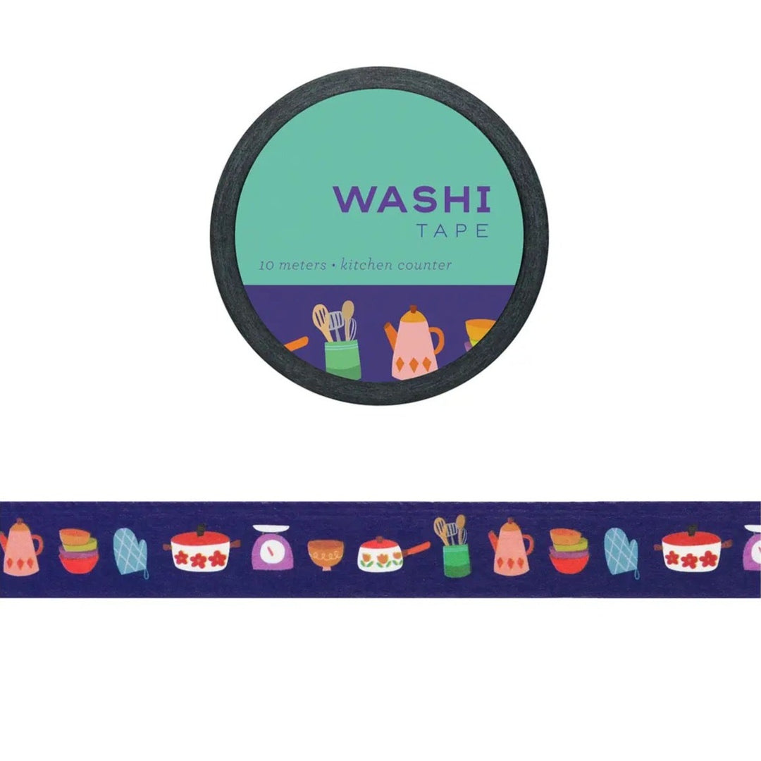 Kitchen Counter Washi Tape