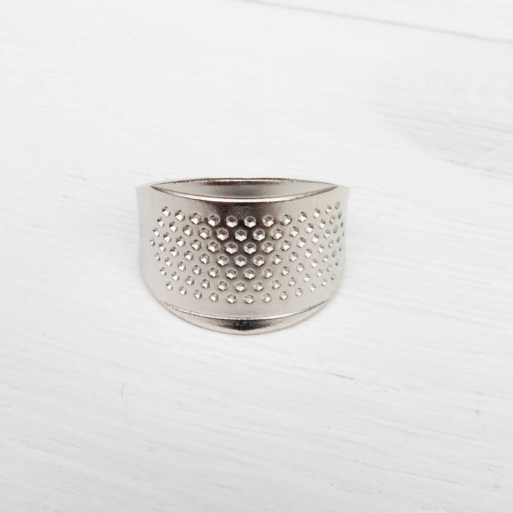 Clover Adjustable Ring Thimble Thimble - Snuggly Monkey