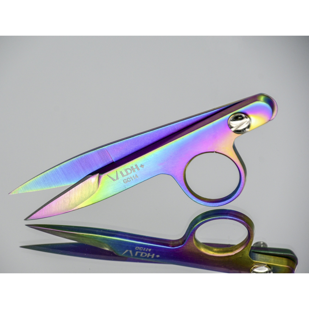 Rainbow Embroidery Scissors, Iridescent Sewing Scissors, Yarn