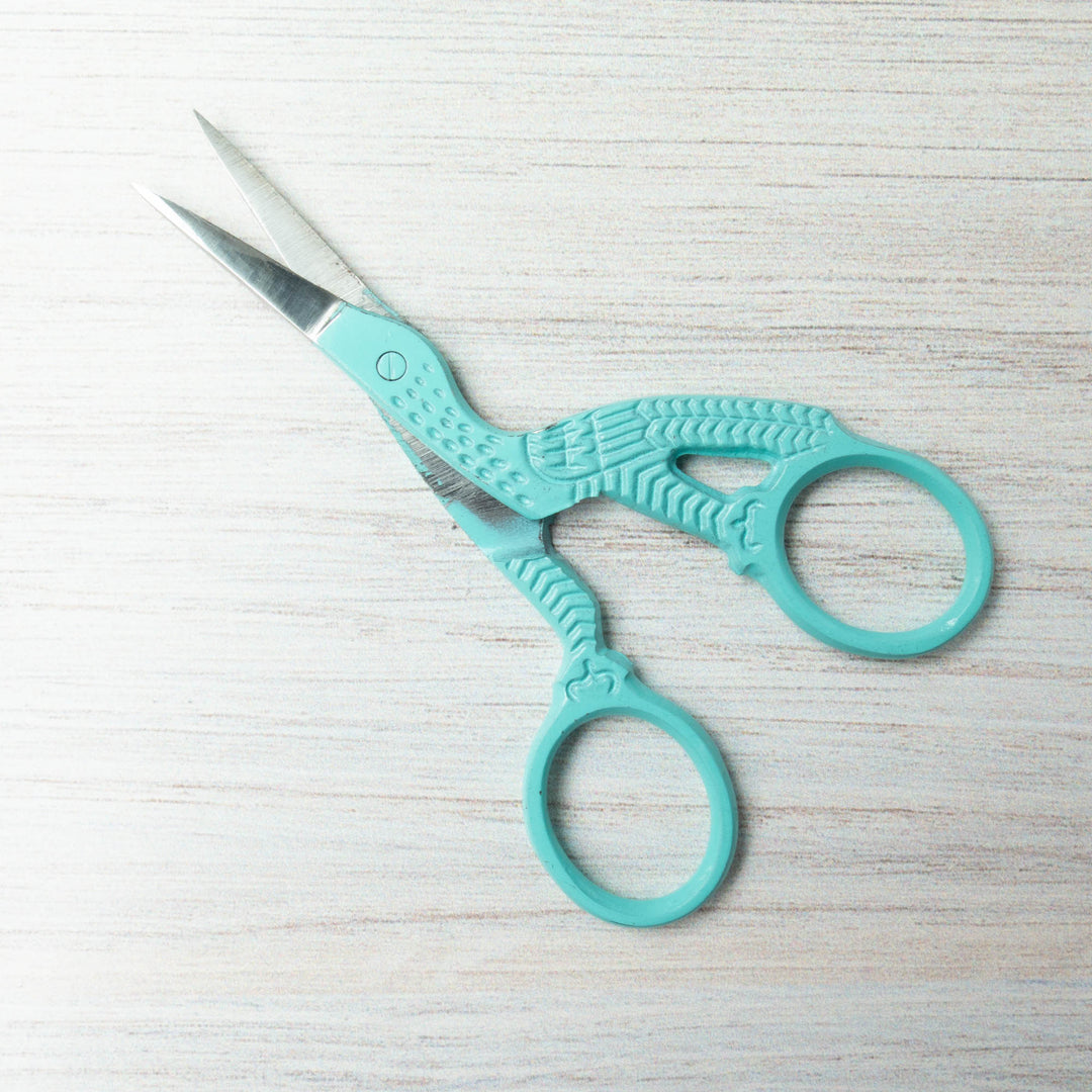 Mint Little Stork Scissors