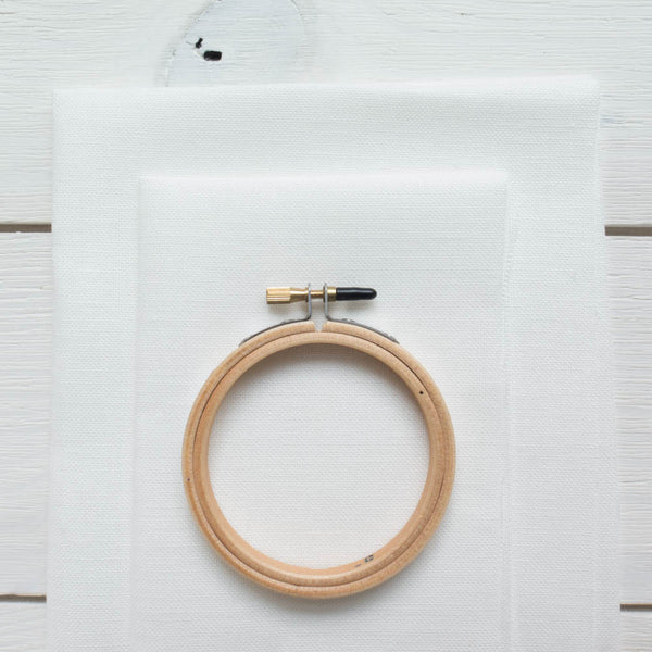 Antique White Linen Cross Stitch Fabric (28 ct or 32 ct) – Snuggly