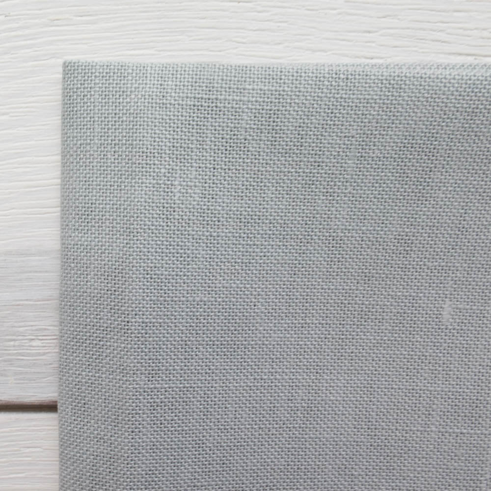 28 ct Cashel Linen - Confederate Gray Fabric - Snuggly Monkey