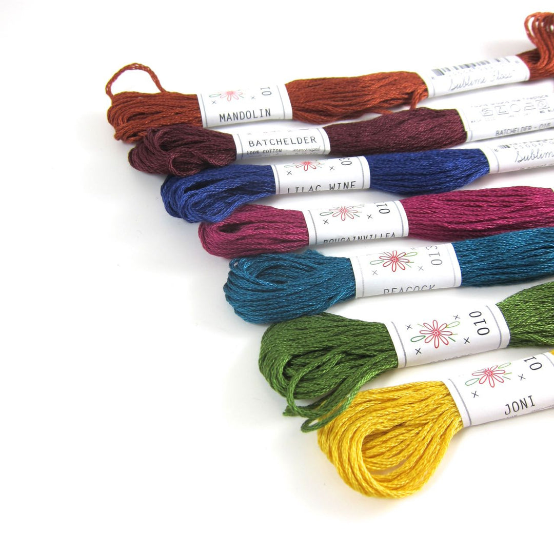 Sublime Stitching Laurel Canyon Embroidery Floss Set Floss - Snuggly Monkey