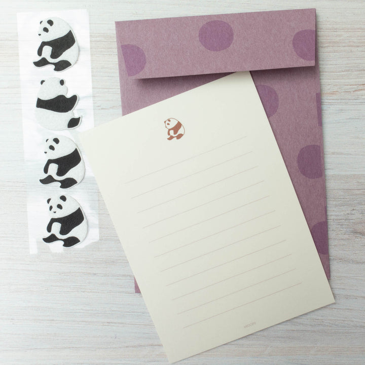 Japanese Letter Writing Set - Pandas