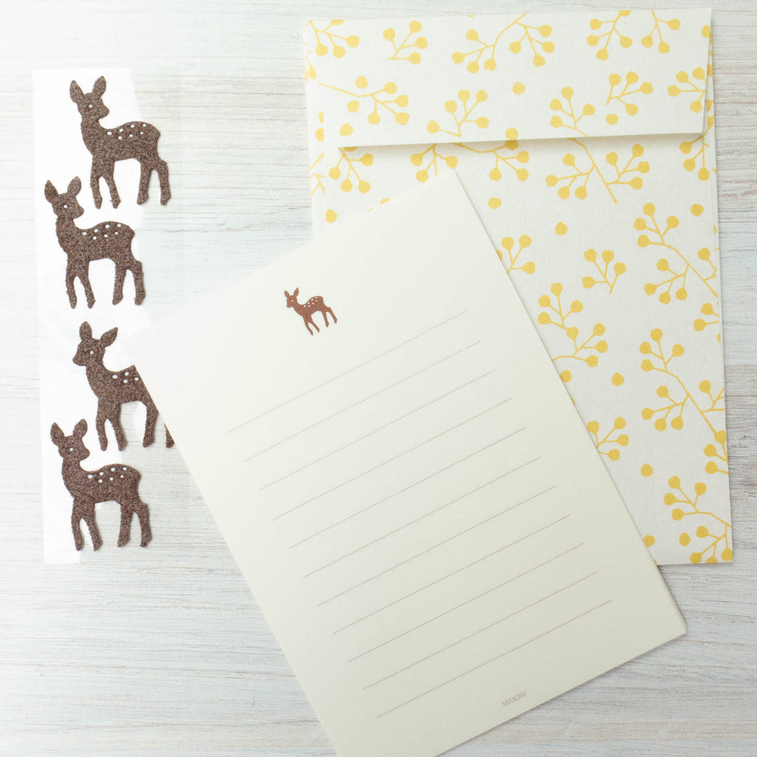 Japanese Letter Writing Set - Deer