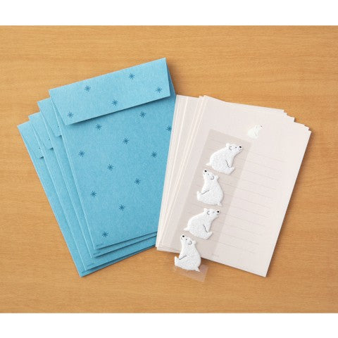 Japanese Letter Writing Set - Polar Bear